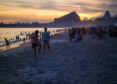 Descubre el mejor atardecer en Río de Janeiro. Ro de Janeiro, BRASIL