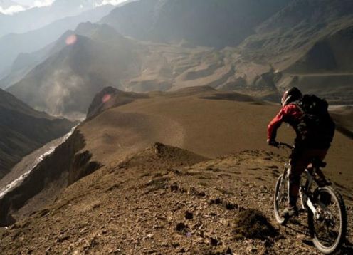  Aventura de dia completo de bicicleta de montaña en los Andes. Mendoza, ARGENTINA