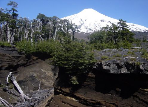 CUEVAS VOLCANICAS. Pucon, CHILE